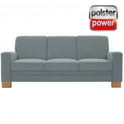 polsterpower 3-Sitzer-Sofa - Miro ice - Basismodell