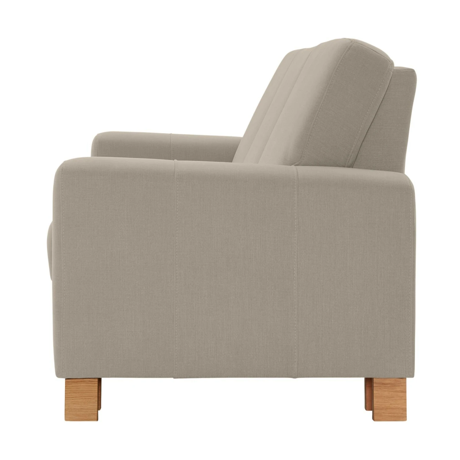 polsterpower 3-Sitzer-Sofa - Miro ecru - Basismodell 5 polsterpower 3-Sitzer-Sofa - Miro ecru - Basismodell – Bild 5