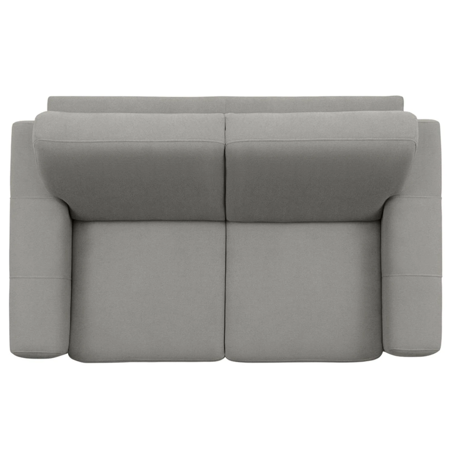 polsterpower 2-Sitzer-Sofa - Belle silver - Basismodell 3 polsterpower 2-Sitzer-Sofa - Belle silver - Basismodell – Bild 3
