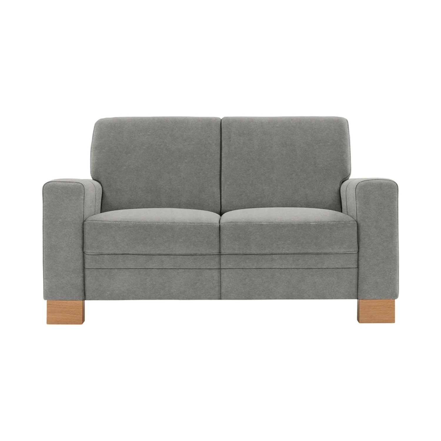 polsterpower 2-Sitzer-Sofa - Belle silver - Basismodell 7 polsterpower 2-Sitzer-Sofa - Belle silver - Basismodell – Bild 7