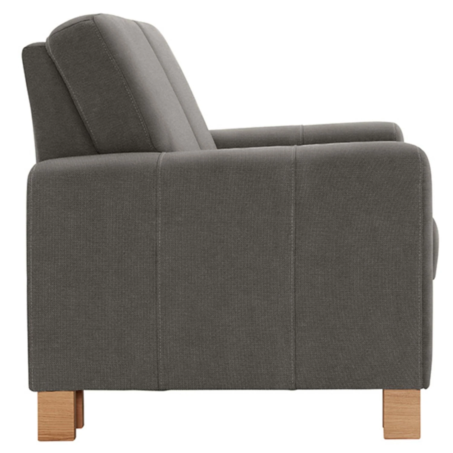 polsterpower 2-Sitzer-Sofa - Belle grey - Basismodell 5 polsterpower 2-Sitzer-Sofa - Belle grey - Basismodell – Bild 5