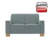 polsterpower 2-Sitzer-Sofa - Miro ice - Basismodell