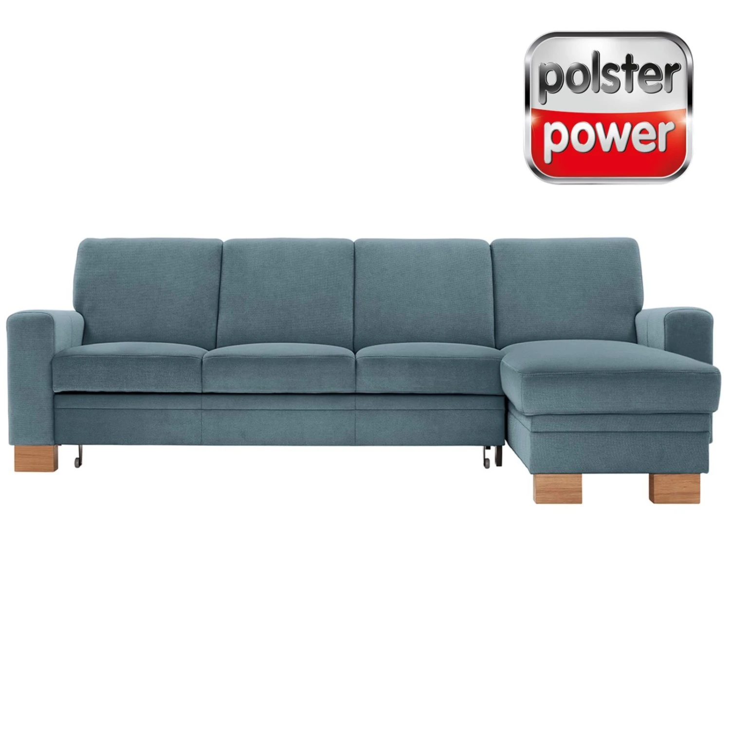 polsterpower Ecksofa - Belle ice - Basismodell - Recamiere rechts 1 polsterpower Ecksofa - Belle ice - Basismodell - Recamiere rechts