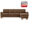 polsterpower Ecksofa - Holiday mandel - Basismodell - Recamiere rechts