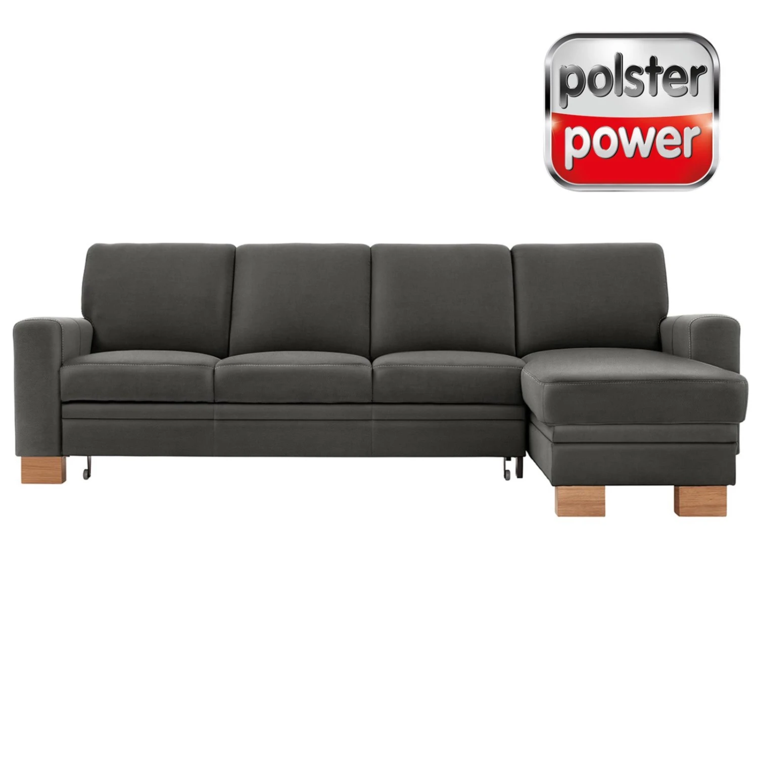 polsterpower Ecksofa - Holiday steel - Basismodell - Recamiere rechts 1 polsterpower Ecksofa - Holiday steel - Basismodell - Recamiere rechts