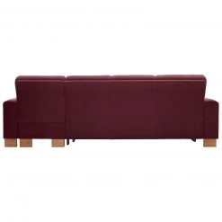 polsterpower Ecksofa - Saddle bordeaux - Basismodell - Recamiere rechts -Wohnzimmer Verkäufe 0513107378 04 1600Wx1600H