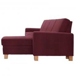 polsterpower Ecksofa - Saddle bordeaux - Basismodell - Recamiere rechts -Wohnzimmer Verkäufe 0513107378 05 1600Wx1600H