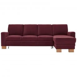 polsterpower Ecksofa - Saddle bordeaux - Basismodell - Recamiere rechts -Wohnzimmer Verkäufe 0513107378 09 1600Wx1600H