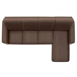 polsterpower Ecksofa - Saddle braun - Basismodell - Recamiere rechts -Wohnzimmer Verkäufe 0513107478 03 1600Wx1600H