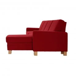 polsterpower Ecksofa - Miro bordeaux - Basismodell - Recamiere rechts -Wohnzimmer Verkäufe 0513107878 06 1600Wx1600H