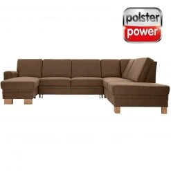 polsterpower Wohnlandschaft - Holiday mandel - Basismodell - links