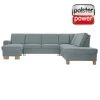polsterpower Wohnlandschaft - Miro ice - Basismodell - links