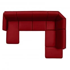 polsterpower Wohnlandschaft - Miro bordeaux - Basismodell - links -Wohnzimmer Verkäufe 0513109177 03 1600Wx1600H