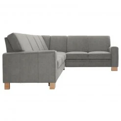 polsterpower Ecksofa - Belle silver - Basismodell - rechts -Wohnzimmer Verkäufe 0513109377 06 1600Wx1600H