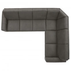 polsterpower Ecksofa - Belle grey - Basismodell - rechts -Wohnzimmer Verkäufe 0513109477 03 1600Wx1600H