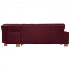 polsterpower Ecksofa - Saddle bordeaux - Basismodell - rechts -Wohnzimmer Verkäufe 0513110077 04 1600Wx1600H