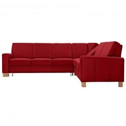 polsterpower Ecksofa - Miro bordeaux - Basismodell - rechts -Wohnzimmer Verkäufe 0513110477 06 1600Wx1600H