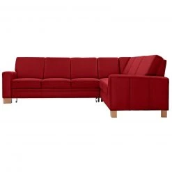polsterpower Ecksofa - Miro bordeaux - Basismodell - rechts -Wohnzimmer Verkäufe 0513110477 09 1600Wx1600H