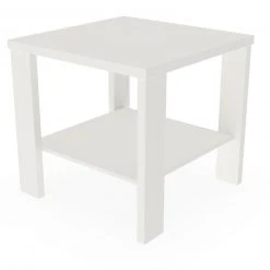 Couchtisch - weiß Hochglanz - Holz - 50 cm breit -Wohnzimmer Verkäufe 0673000200 04 1600Wx1600H