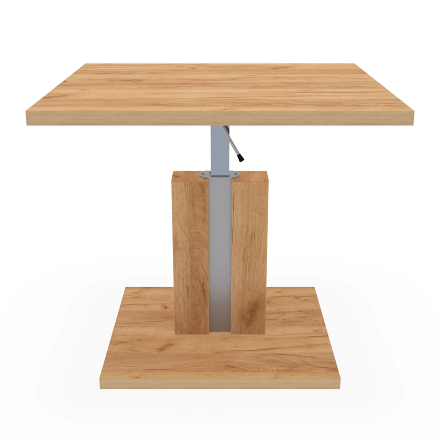 Couchtisch - Goldeiche - Holz - höhenverstellbar - 67 cm 7 Couchtisch - Goldeiche - Holz - höhenverstellbar - 67 cm – Bild 7