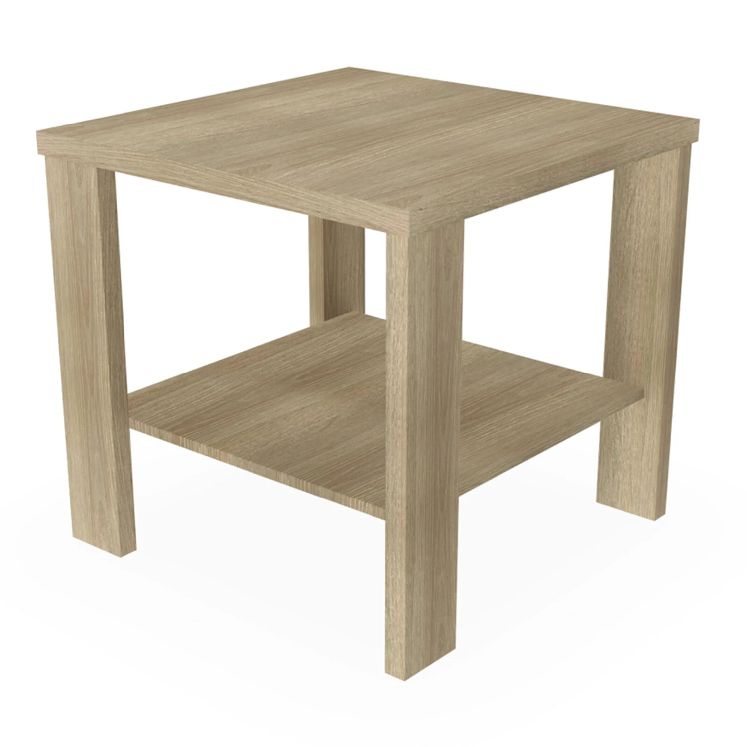 Couchtisch - Wildeiche - Holz - 50 cm 3 Couchtisch - Wildeiche - Holz - 50 cm – Bild 3