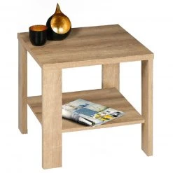 Couchtisch - Wildeiche - Holz - 50 cm