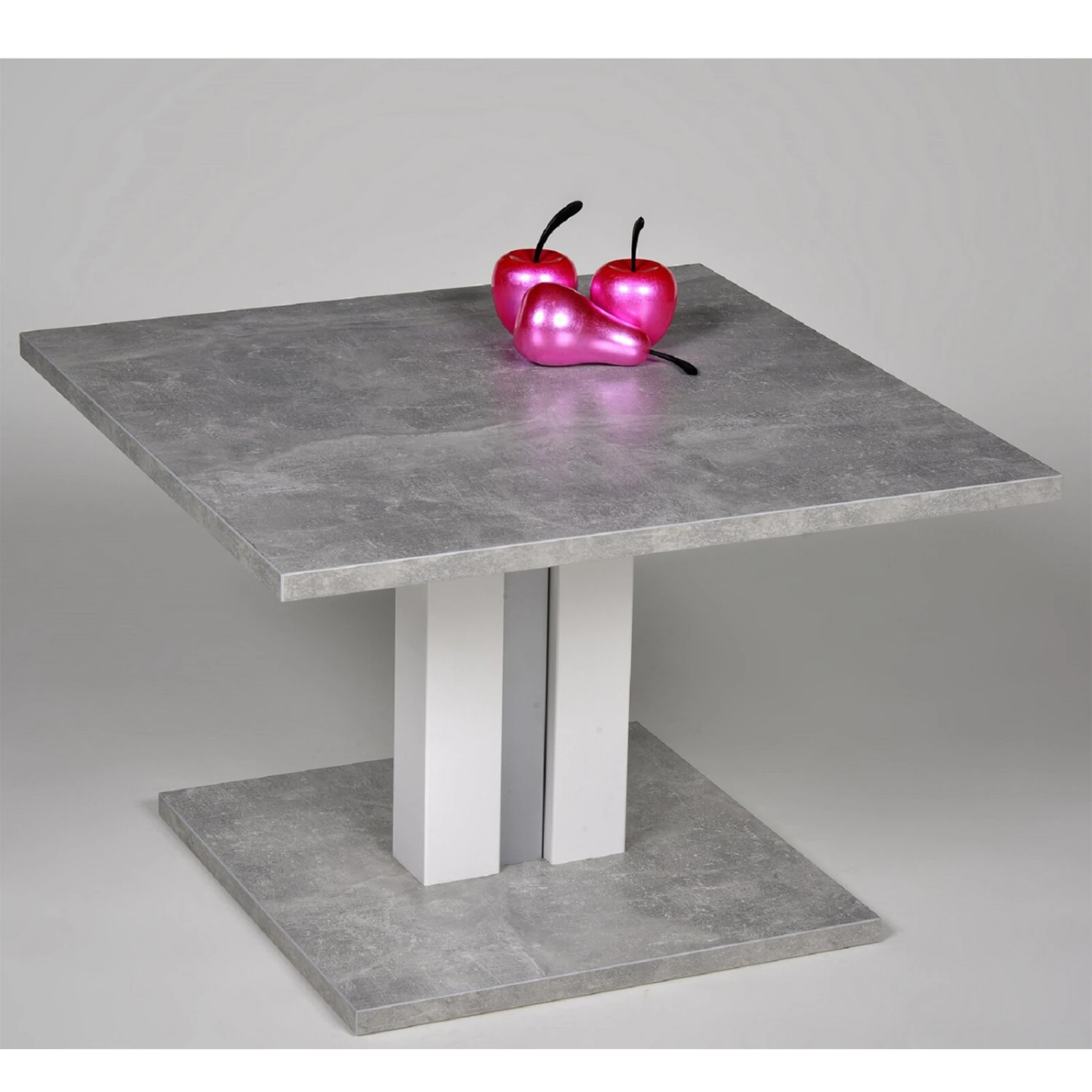 Couchtisch - Betonoptik-weiß - Holz - höhenverstellbar 5 Couchtisch - Betonoptik-weiß - Holz - höhenverstellbar – Bild 5