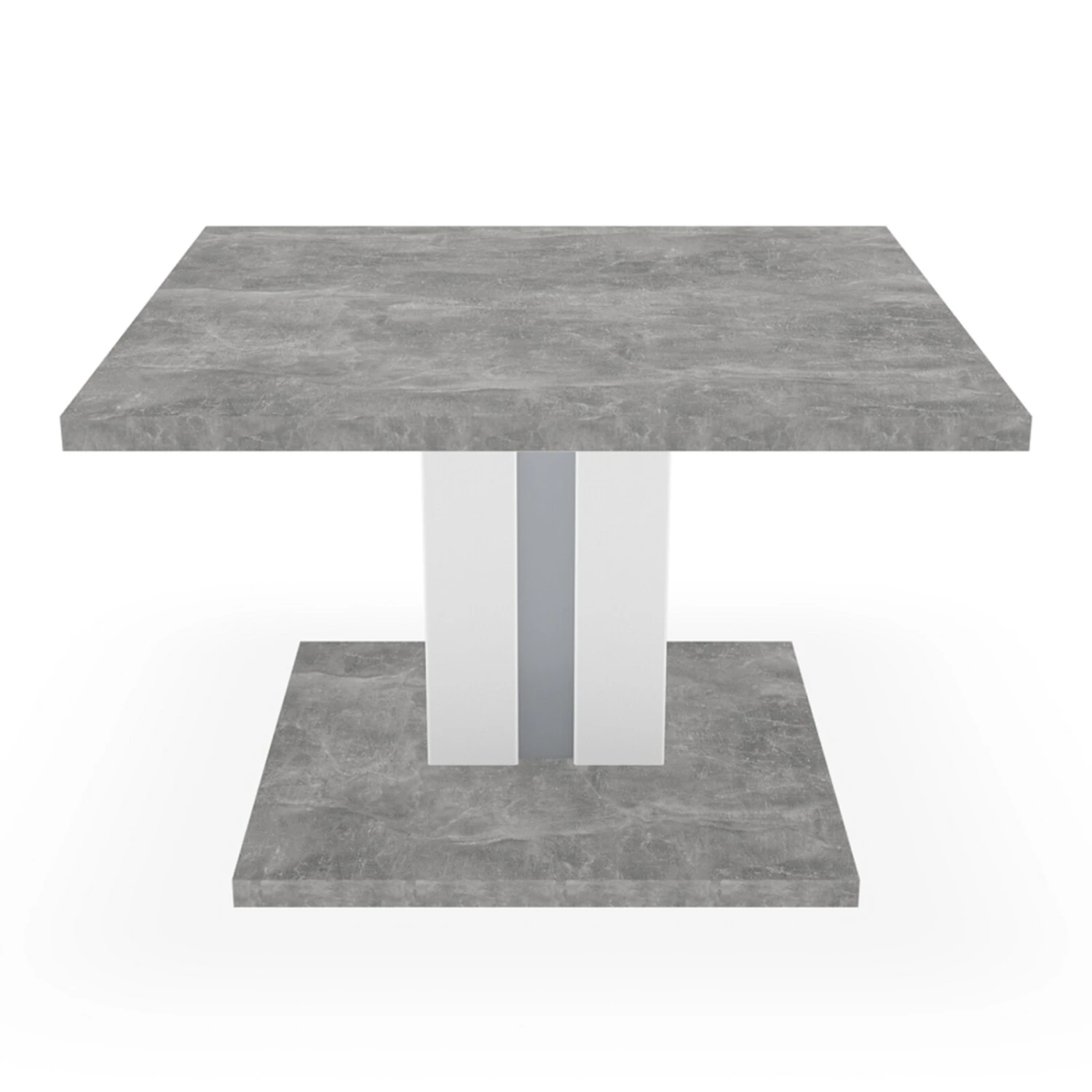 Couchtisch - Betonoptik-weiß - Holz - höhenverstellbar 10 Couchtisch - Betonoptik-weiß - Holz - höhenverstellbar – Bild 10