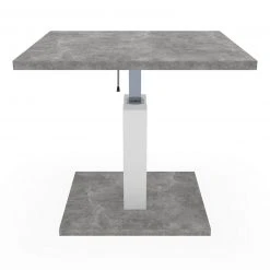 Couchtisch - Betonoptik-weiß - Holz - höhenverstellbar 21 Couchtisch - Betonoptik-weiß - Holz - höhenverstellbar -Wohnzimmer Verkäufe 0673004300 11 1600Wx1600H