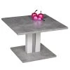Couchtisch - Betonoptik-weiß - Holz - höhenverstellbar