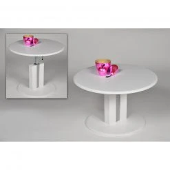 Couchtisch - weiß - Holz - höhenverstellbar - 78 cm -Wohnzimmer Verkäufe 0673005400 03 1600Wx1600H