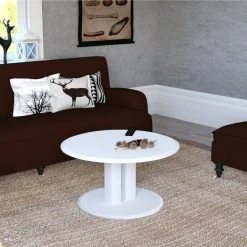 Couchtisch - weiß - Holz - höhenverstellbar - 78 cm -Wohnzimmer Verkäufe 0673005400 10 1600Wx1600H