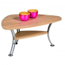 Couchtisch - Sonoma Eiche - Holz-Metall - 91 cm