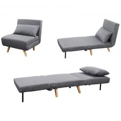 Sessel - grau - Webstoff - mit Liegefunktion -Wohnzimmer Verkäufe 1015052800 04 1600Wx1600H