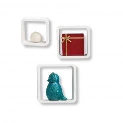 Regalwürfel 3-teilig - weiß matt - Holzfaserplatte -Wohnzimmer Verkäufe 1015069000 03 1600Wx1600H