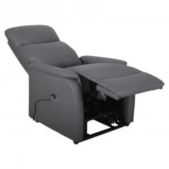 Relaxsessel - grau - Kunstleder - elektronische Aufstehhilfe -Wohnzimmer Verkäufe 1015072501 03 1600Wx1600H