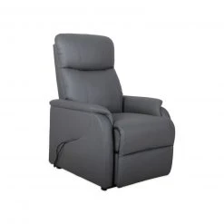 Relaxsessel - grau - Kunstleder - elektronische Aufstehhilfe -Wohnzimmer Verkäufe 1015072501 09 1600Wx1600H