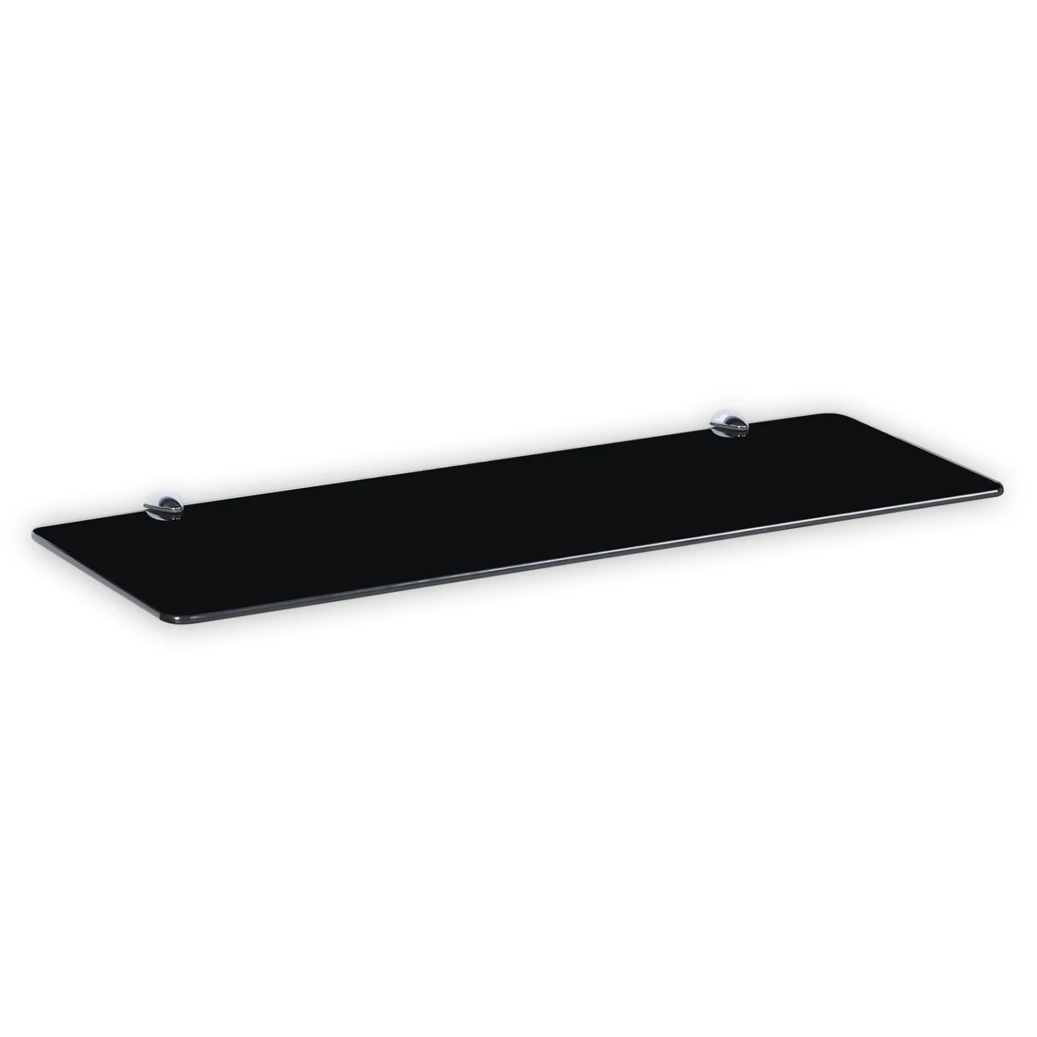 Wandboard - Glas - schwarz - 60x20 cm 1 Wandboard - Glas - schwarz - 60x20 cm