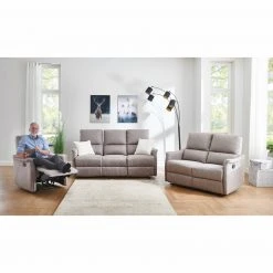2-Sitzer-Sofa - grau - manuelle Relaxfunktion -Wohnzimmer Verkäufe 1015161300 05 1600Wx1600H