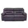 Sofa 2,5-Sitzer - grau - mit Relaxfunktion - 196 cm breit
