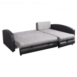 Ecksofa - schwarz-grau - mit Liegefunktion -Wohnzimmer Verkäufe 1016001200 03 1600Wx1600H