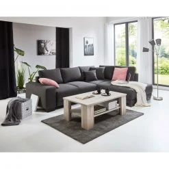 Ecksofa - grau - Webstoff - Liegefunktion -Wohnzimmer Verkäufe 1016003000 05 1600Wx1600H