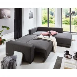 Ecksofa - grau - Webstoff - Liegefunktion -Wohnzimmer Verkäufe 1016003000 06 1600Wx1600H