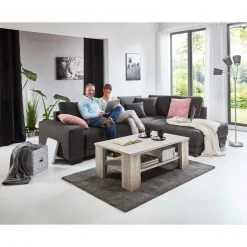 Ecksofa - grau - Webstoff - Liegefunktion -Wohnzimmer Verkäufe 1016003000 08 1600Wx1600H