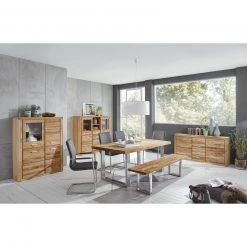 Highboard - Wildeiche teilmassiv - 158,5 cm 5 Highboard - Wildeiche teilmassiv - 158,5 cm -Wohnzimmer Verkäufe 1016006000 03 1600Wx1600H