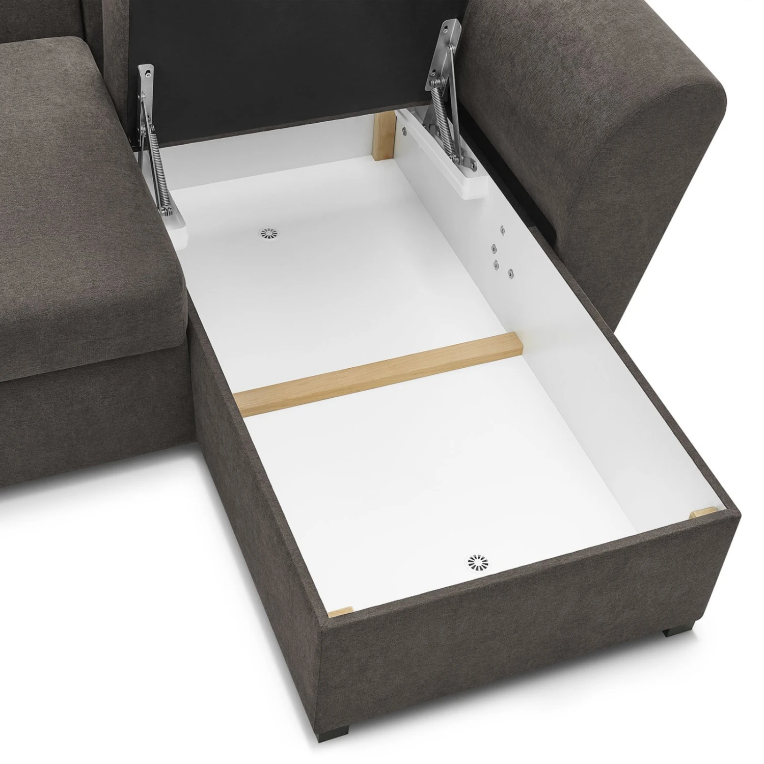 Ecksofa - grau - Liegefunktion 3 Ecksofa - grau - Liegefunktion – Bild 3