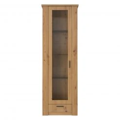 Vitrine - Artisan Eiche - 1 Schubkasten