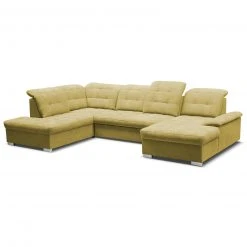 Wohnlandschaft - moos - Velours - Recamiere links -Wohnzimmer Verkäufe 1016017603 03 1600Wx1600H