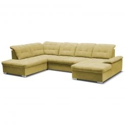 Wohnlandschaft - moos - Velours - Recamiere links -Wohnzimmer Verkäufe 1016017603 09 1600Wx1600H