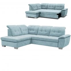 Ecksofa - lagune - Staukasten - Ottomane links